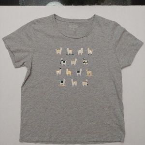 J. Crew Tops - J.Crew Lama collectors t-shirt J. Crew Tops - J.Crew Lama collectors t-shirt